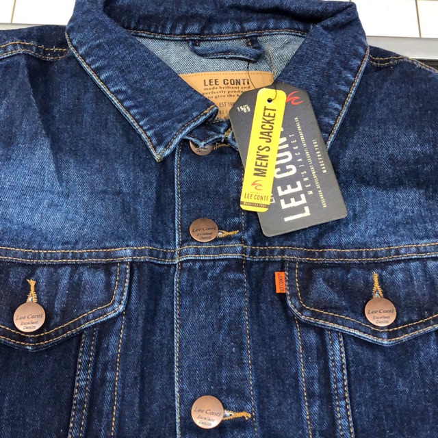 Jaket jeans denim Lee Conti