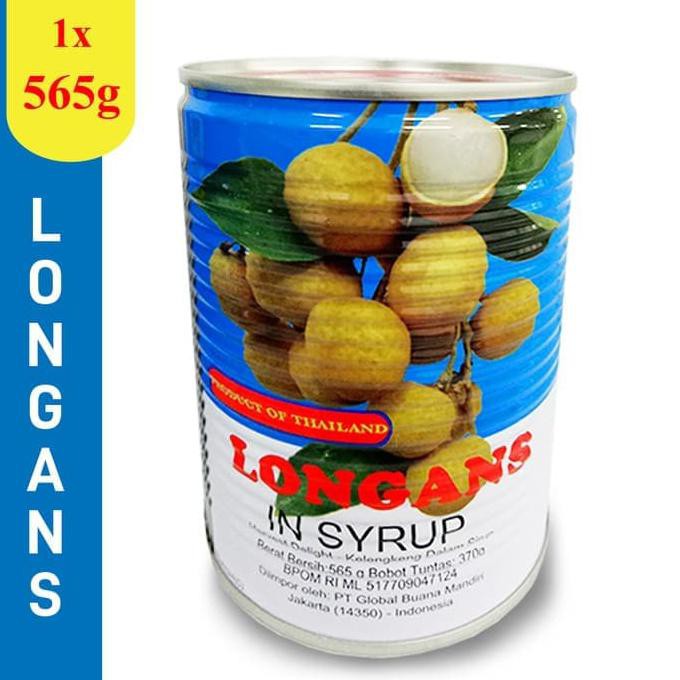 

TERPOPULER Canned Longan / Kelengkeng in Syrup - 565gr BEST SELLER
