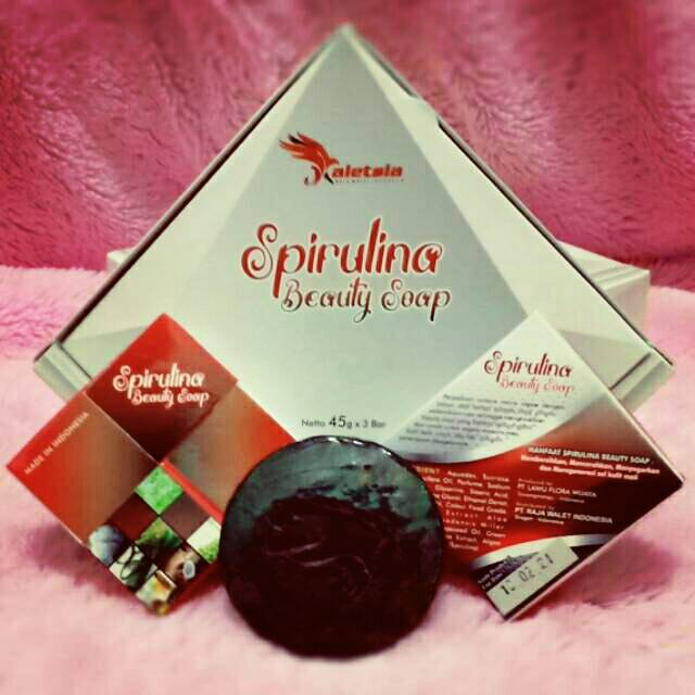 ORIGINAL-Sabun Spirulina Beauty Soap RALETSIA (RAJA WALET INDONESIA)