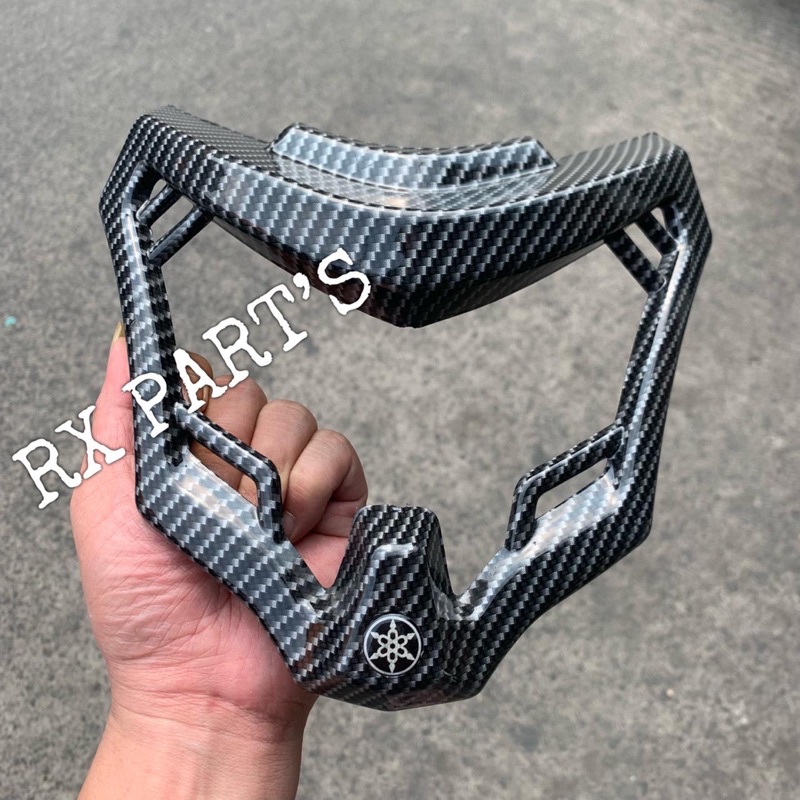 RING LAMPU DEPAN / LIS LAMPU DEPAN KEDOK / BATOK VIXION NEW - VIXION NVA CARBON - KARBON ( 2015 - 20