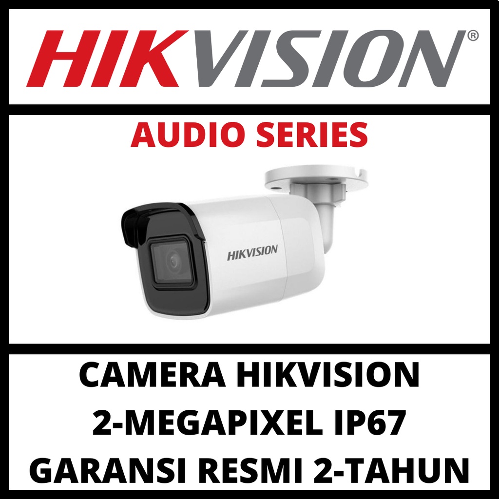 CAMERA CCTV HIKVISION 2MP 1080P AUDIO SERIES OUTDOOR KAMERA CCTV