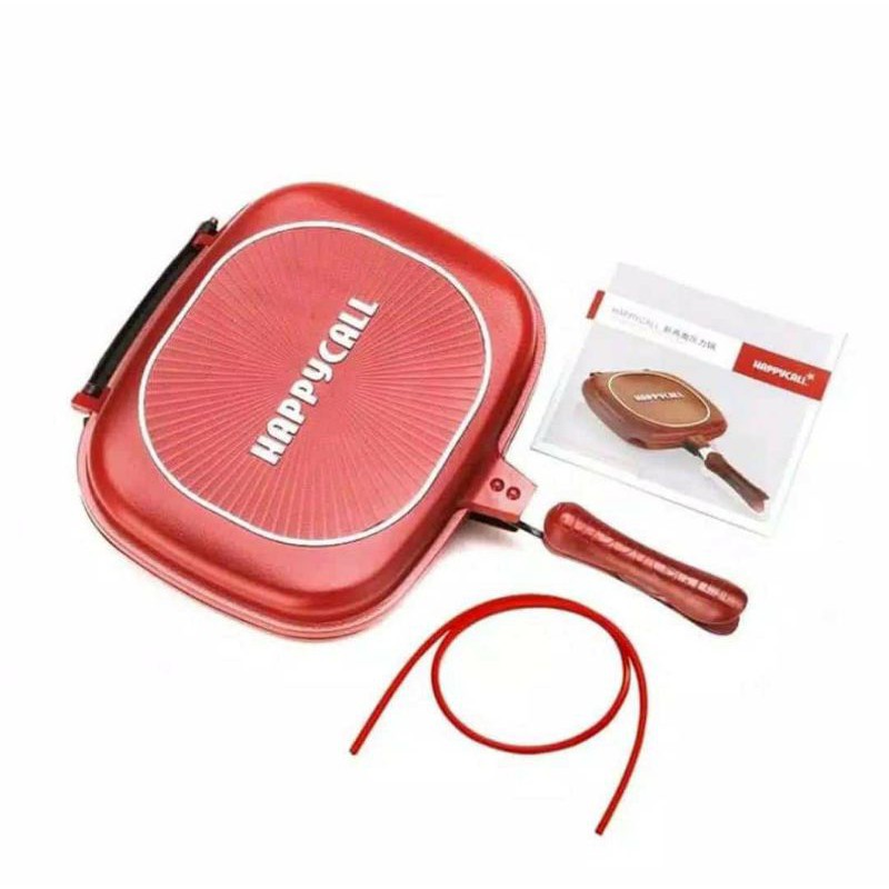 Panci Penggorengan, Double Pan, Double Pan Happy Call, Double Pan Murah, Teflon Happy Call