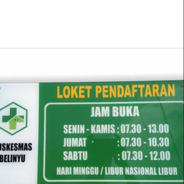 

Akrilik papan Nama Informasi