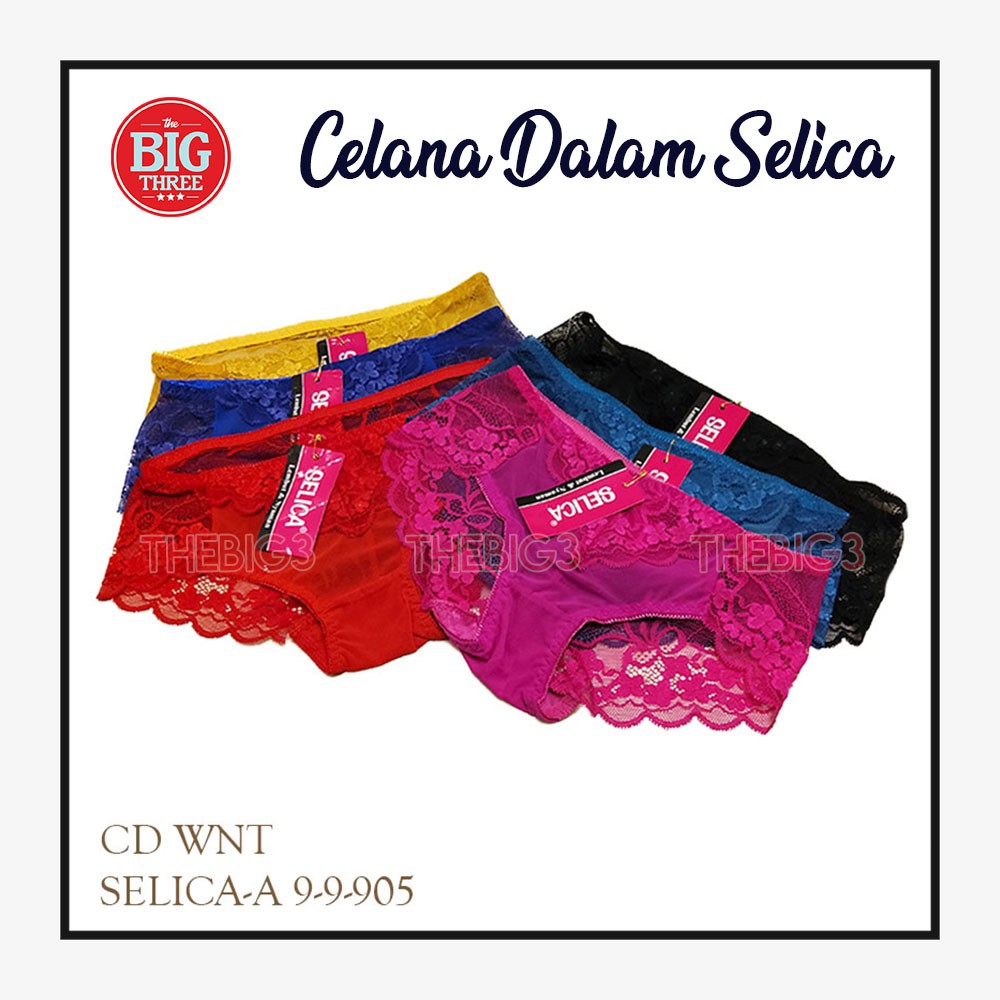 CD SELICA RENDA - CELANA DALAM WANITA - ALL SIZE | CD WNT SELICA-A 9-9