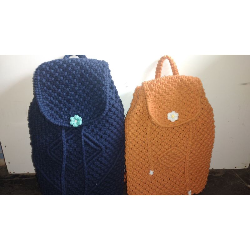 Tas Ransel Bodypack Macrame