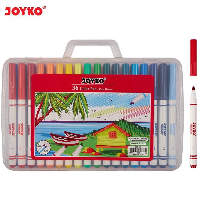 

Big Sale Color Pen Pulpen Pena Warna Joyko CLP-17 36 Warna Colors Big Sale