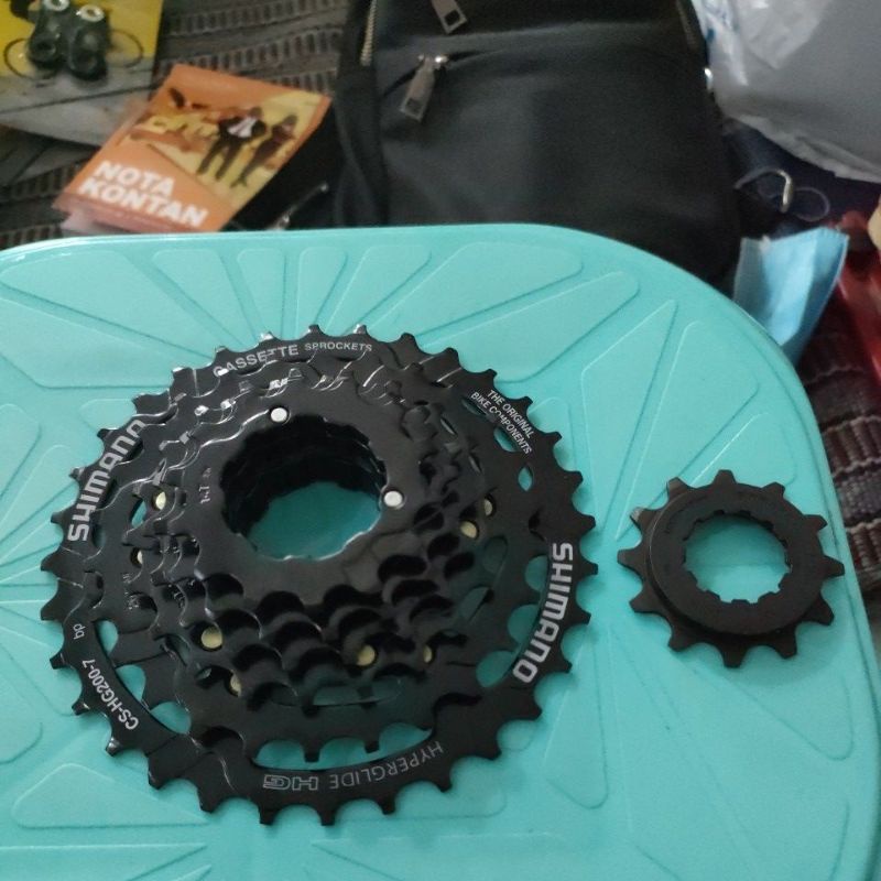 Sprocket 7 Speed SHIMANO Sprocket Cassette / Slup CS HG200-7