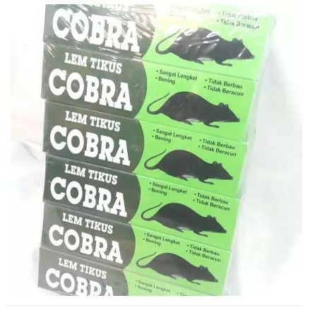 LEM TIKUS COBRA PERANGKAP TIKUS AMPUH SUPER LENGKET ORIGINAL