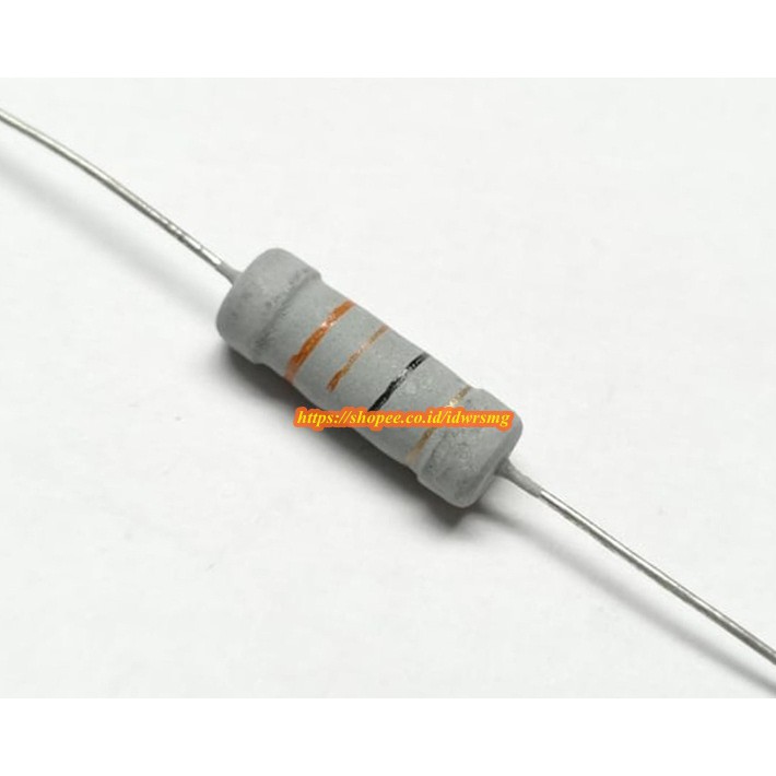 R resistor 2w 2Watt 33R 33 Ohm 33 R 33ohm 2 watt toleransi 5% 33 r