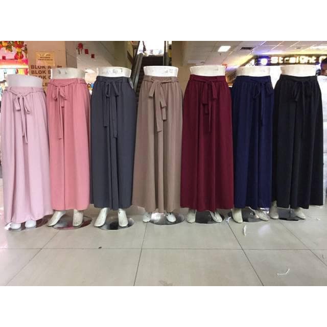 Rok Jumbo / Rok Big Size -- Rok lebar / Rok payung / Rok polos panjang