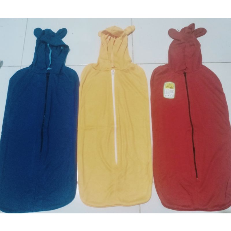 Bedong instan model resleting tutup kepala