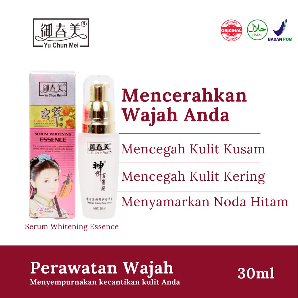 Paket Reseller Yu Chun Mei Cordyceps Whitening Kit