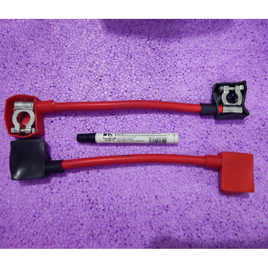 Jual KABEL PARAREL AKI, KABEL SERI, KABEL AKI,TEBAL KABEL 35MM | Shopee