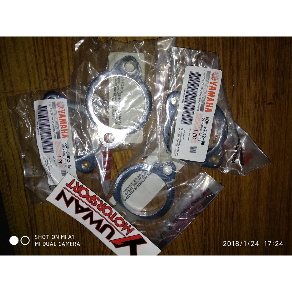 klem nut ring knalpot scorpio