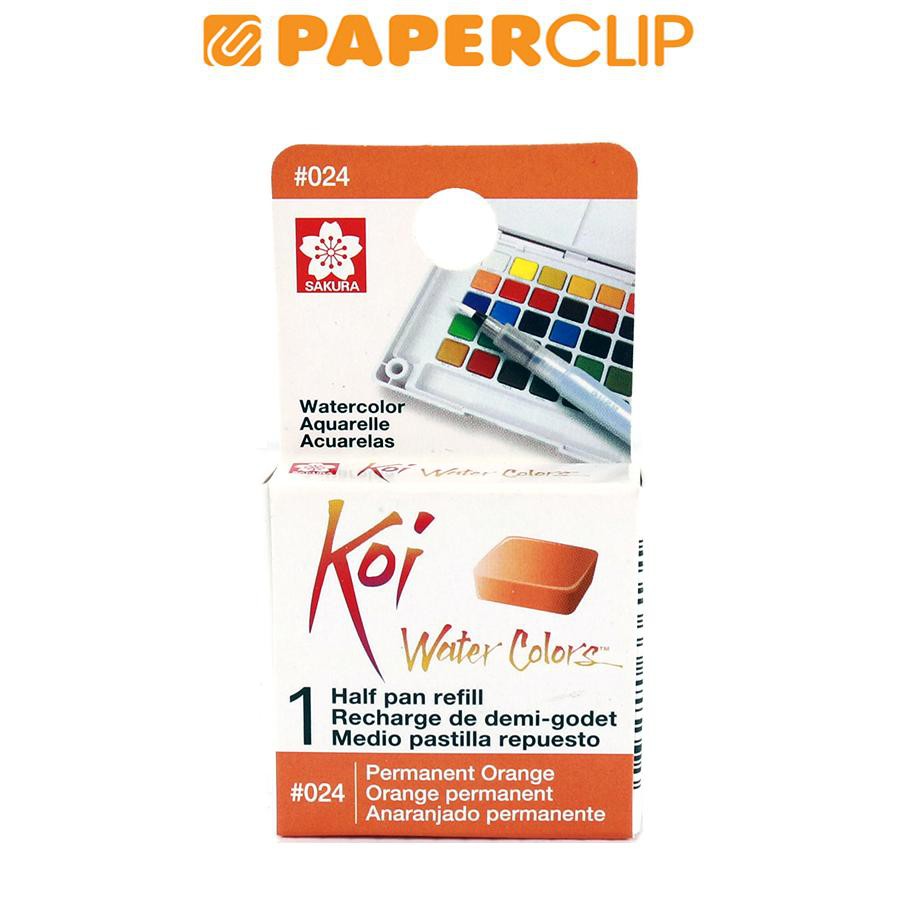 

WATER COLOUR SAKURA HALF PAN PERMANENT ORANGE XNCW-024