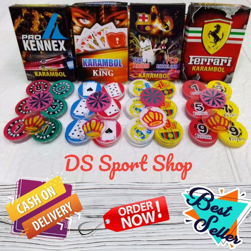 BIJI KARAMBOL/ KOIN KARAMBOL