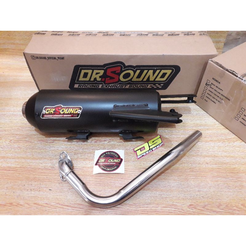 KNALPOT COPY CMS BY DR. SOUND RACING BEAT DELUXE GENIO SCOOPY 2020