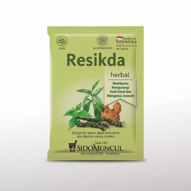 

Jamu resikda 10 saset