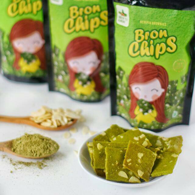 

Bron Chips Varian Greentea Almond