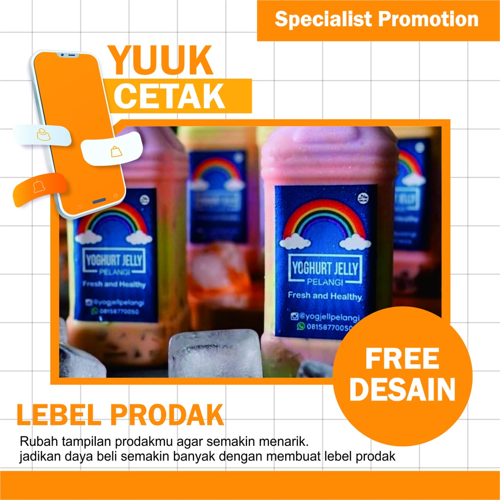 

Sticker bontac kotak/ cetak label makanan/ Label produk/ Label Kemasan/ sticker label/ sticker makanan/ cetak setiker