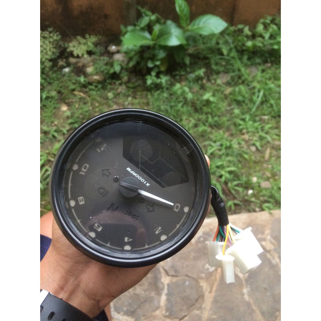 Spido Spidometer Digital Babon Bulat