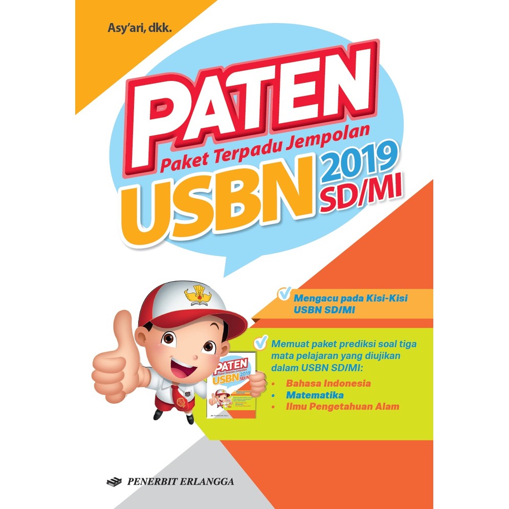 ERLANGGA SD 0023710280 PATEN USBN SD/MI 2019