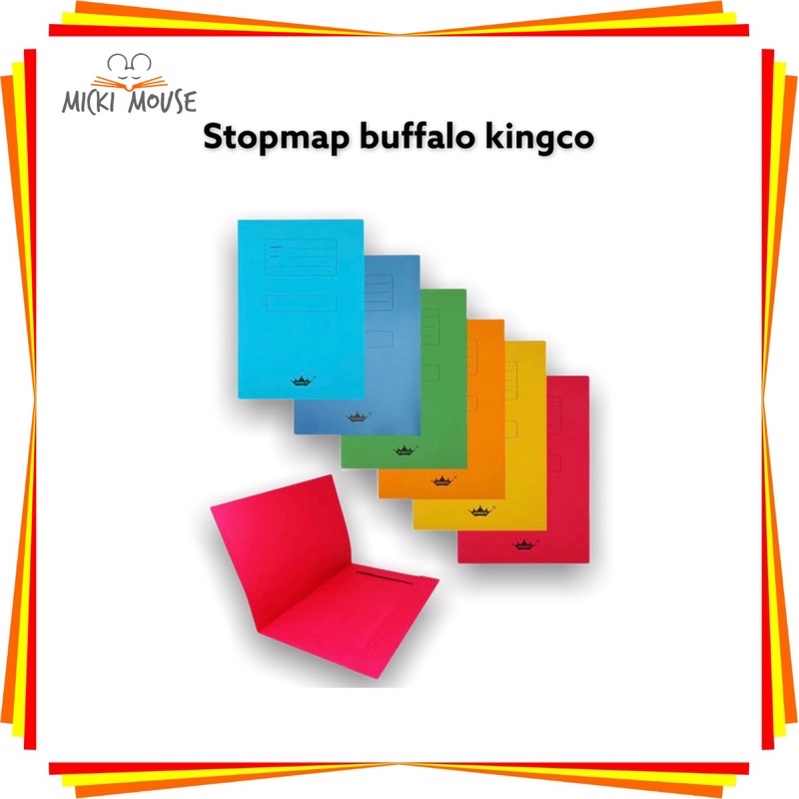 

10 PCS stopmap buffalo kingco / stopmap kertas tebal / map kertas tebal / map kertas