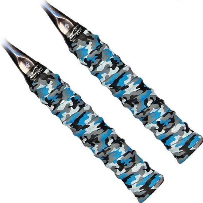 Grip Karet Badminton Marble Army Tebal|Grip Badminton Karet Motif Camo|Handgrip Raket Bulutangkis