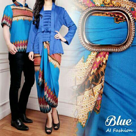 021 Couple YANTI COUPLE BATIK MODERN SARIMBIT KELUARGA MURAH TERBARU BAJU PESTA PASANGAN KEBAYA