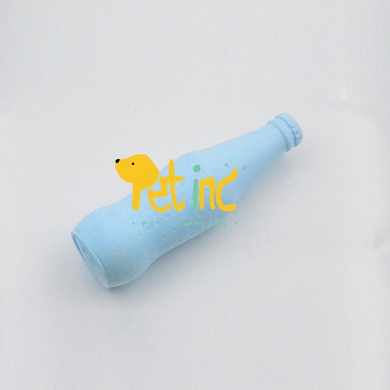 Rubber beer bottle toy pastel color