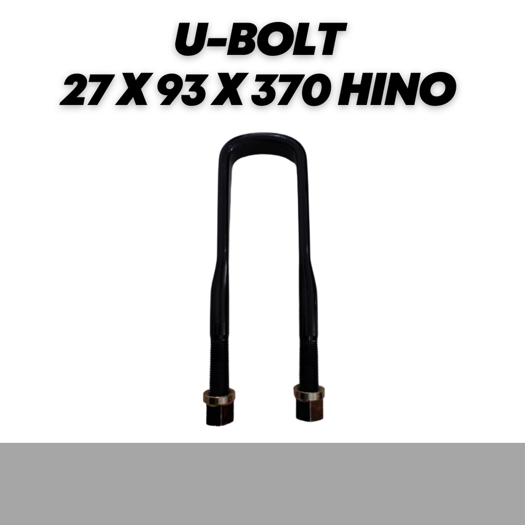 U-Bolt U Bolt Ubolt Depan 20 x 83 x 370 20x83x370 Hino Begel Behel