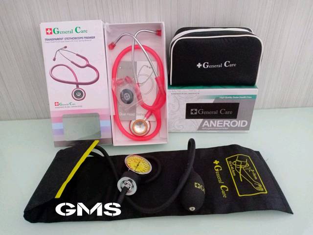 Paket Tensi Aneroid + Stethoscope Premier General Care