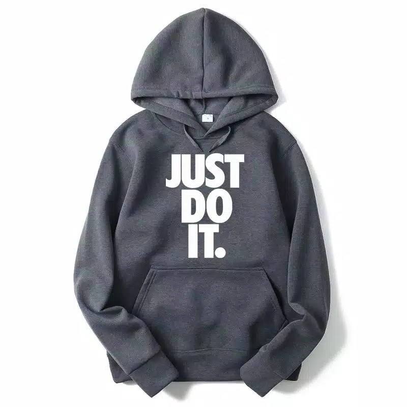 Lilipop.id  Sweater Pria JDI Just Do it Hoodie Jumper Outwear