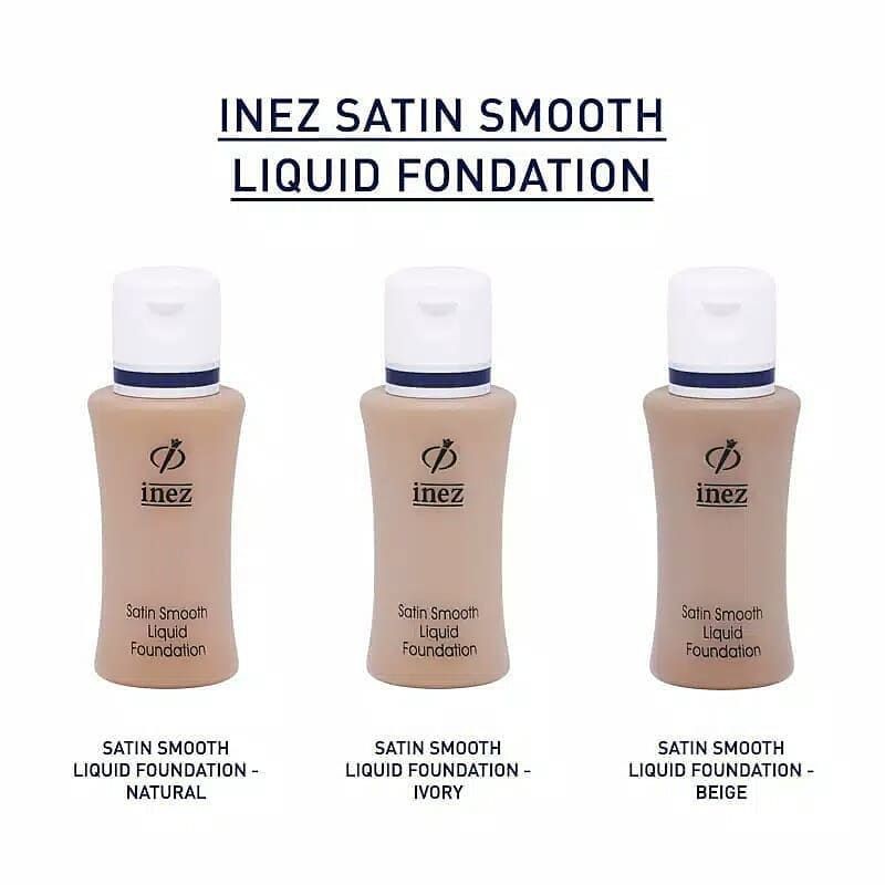 FOUNDATION INEZ SATIN SMOOTH LIQUID FOUNDATION