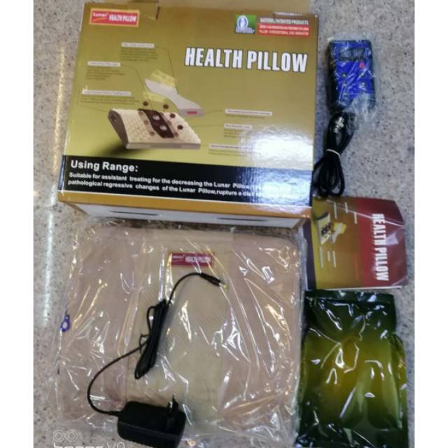 Helthy Pillow Bantal Lumbar Pillow Alat Terapi Tulang belakang