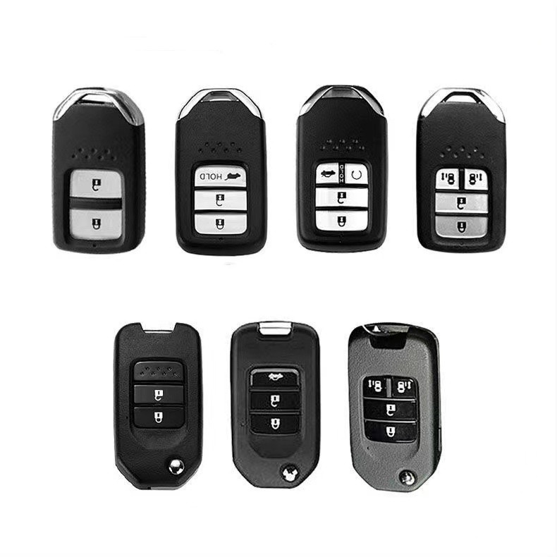 Casing Kunci Mobil Keyless Bahan Silikon Untuk Honda Crv / Accord / Civic Fc 10gen 2016-2021