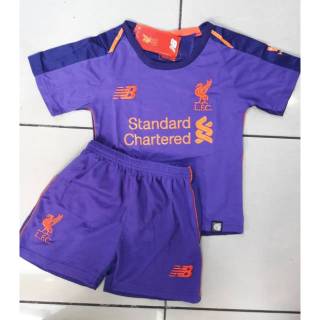  Liverpool  Away Anak Terbaru  Import Baju  Bola  Anak Grade 