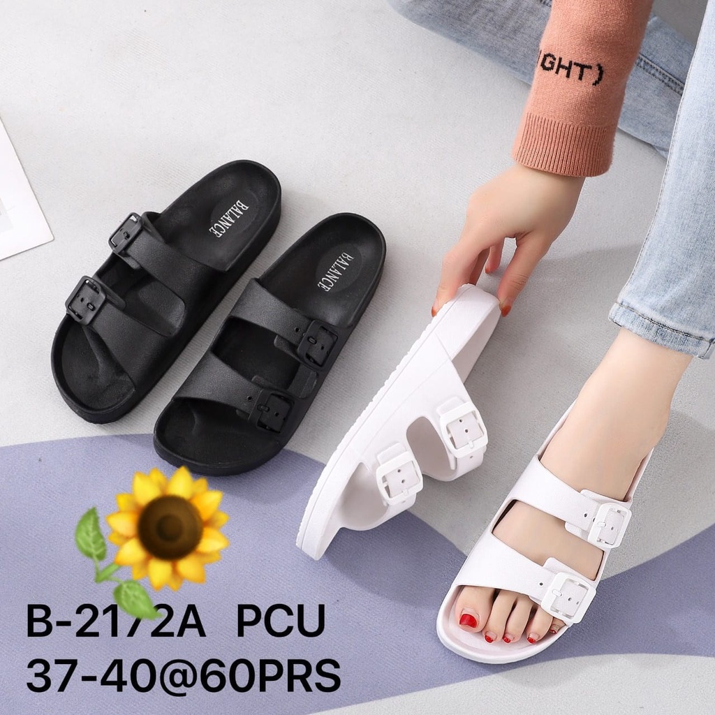 Sandal Karet Jelly Wedges Wanita import Model Terbaru Original Kekinian by AGUNG STYLE Balance B-21