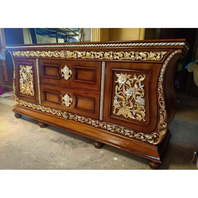 bufet tv biola bufet biola meja bufet jati