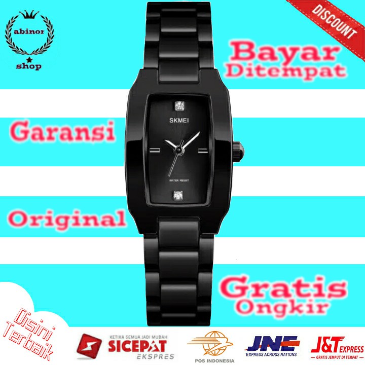 Jam Tangan Wanita SKMEI Jam Tangan perempuan Jam Tangan cewek anti air ORI Jamtangan Analog  JA 63