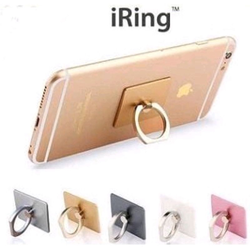 Vinztstore - I Ring Stand Handphone  I Ring Polos for All Smartphone Ring