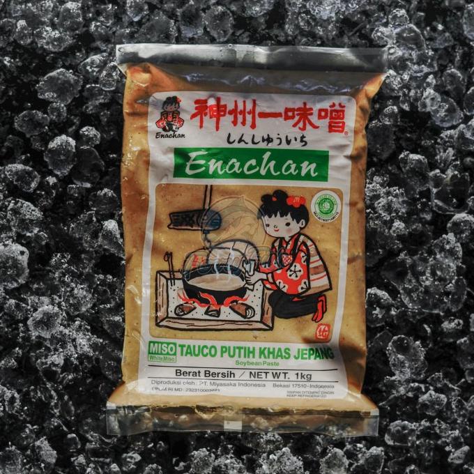 

Enachan Shiro Miso paste / Pasta Miso / Tauco Putih Jepang 1 Kg