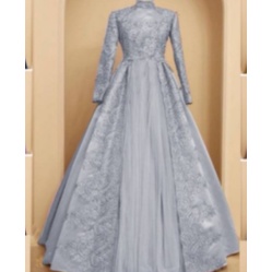 HOPYLOVY - JUMBO Maxi Dress Nurlela / GAMIS BRUKAT PREMIUM