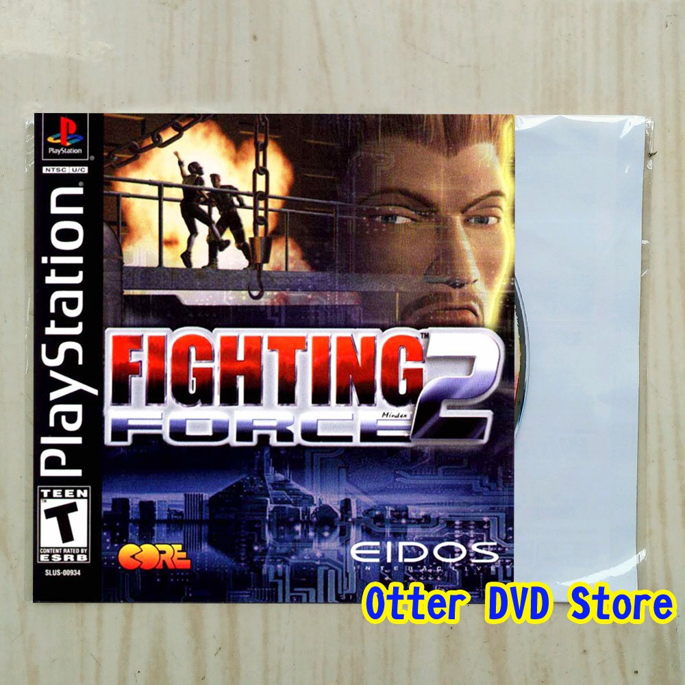 Kaset CD Game Ps1 Ps 1 Fighting Force 2