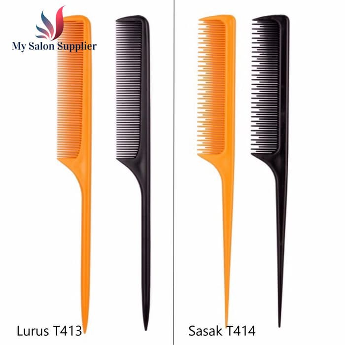 Sisir Potong Ekor Flower Lurus / Sasak