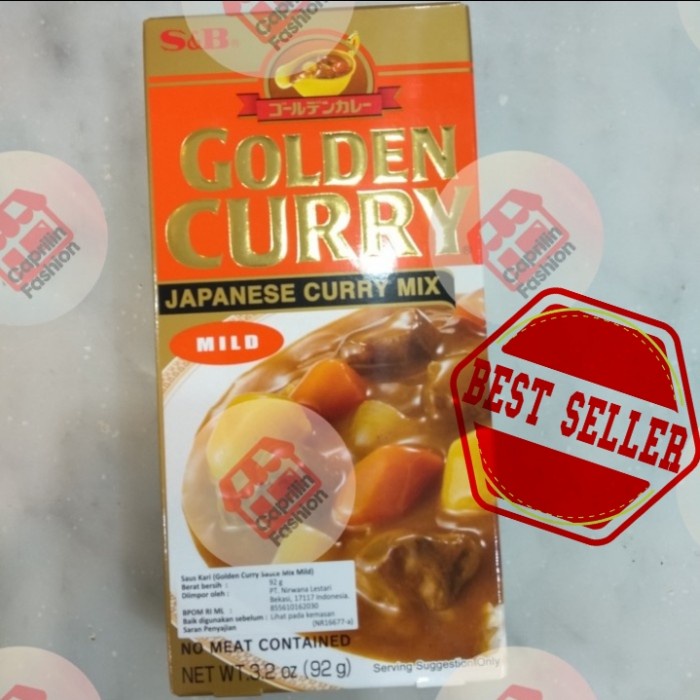

S&B Golden Curry sauce Mix M*ld 92gr/ Saus Kari golden curry M*ld