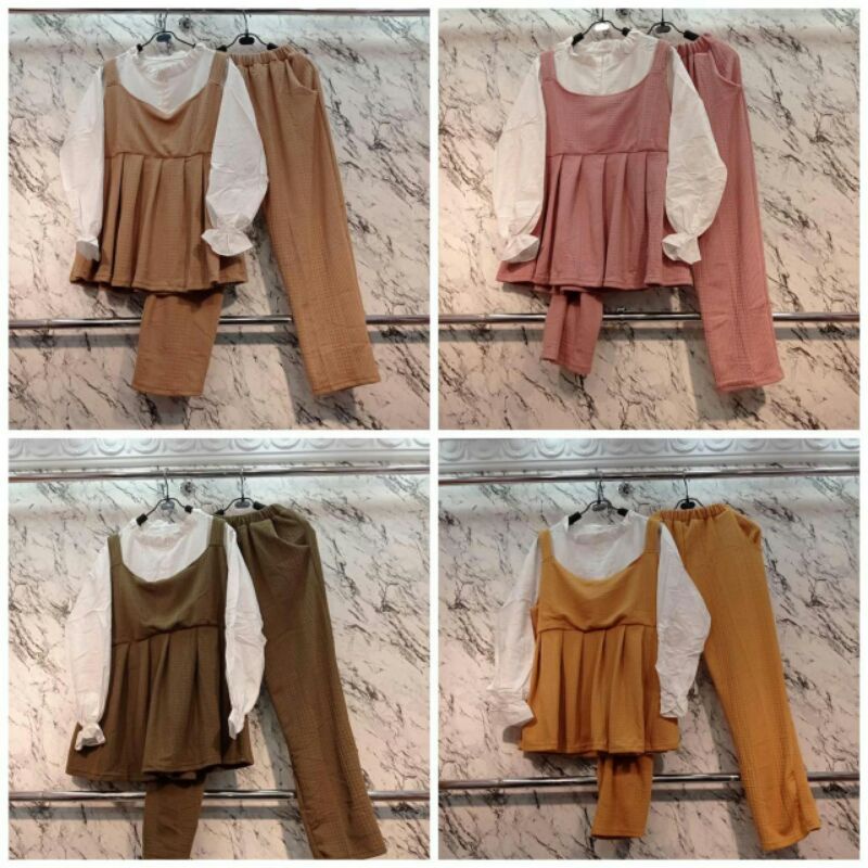 Setelan Celana Knit Busui by Miudis