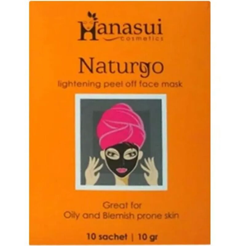 1 box isi 10 pcsMasker naturgo hanasui / masker wajah