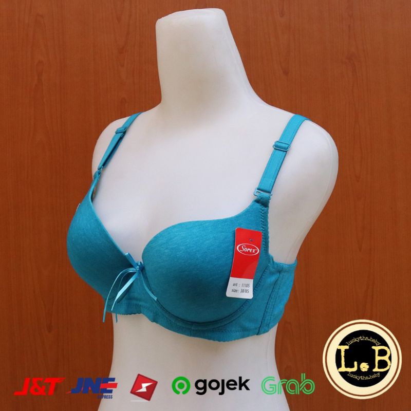 bra sorex 11105 k 3/ bh wanita dewasa sorex busa kawat kait 3 / bh sorex 11105 kawat