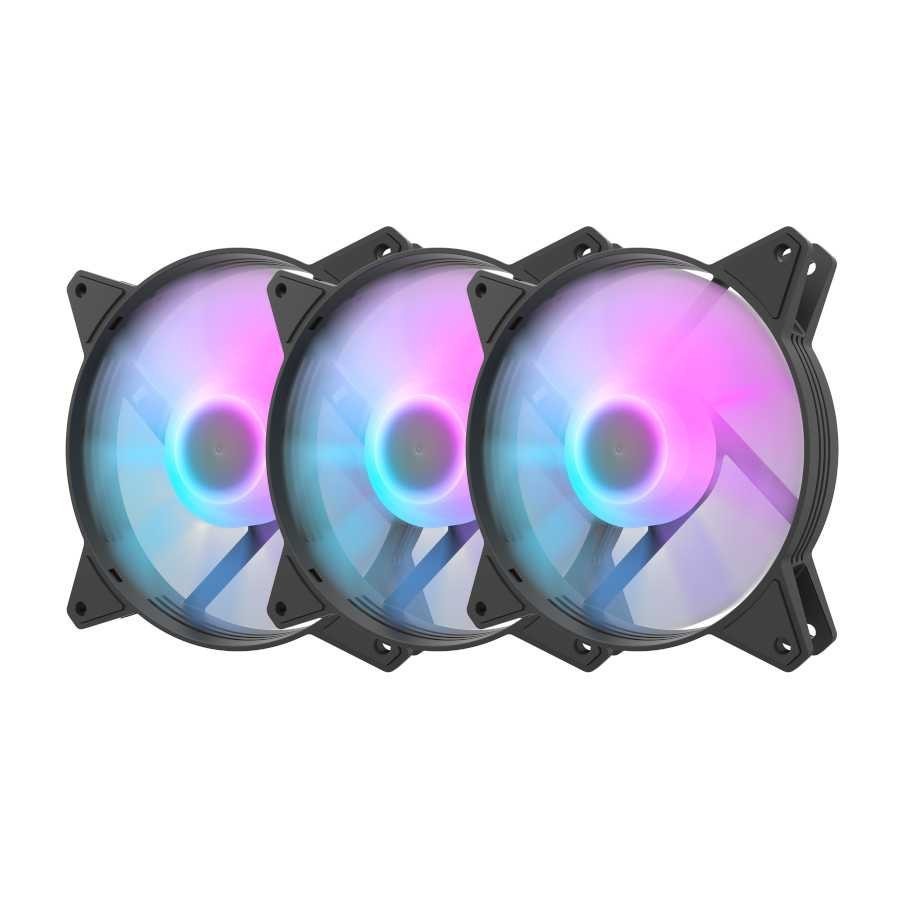 Aigo DarkFlash C6 RGB Black (3 Pack)